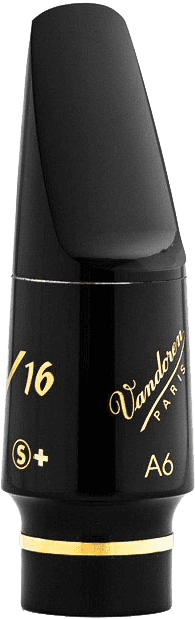 Vandoren SAXOPHONE MOUTHPIECE ALTO V16 EBONITE A6 S+