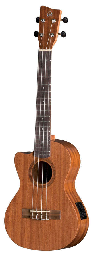 Tenor Ukulele Manoa Kaleo E-A Tenor Left-Handed Matte Sapelli