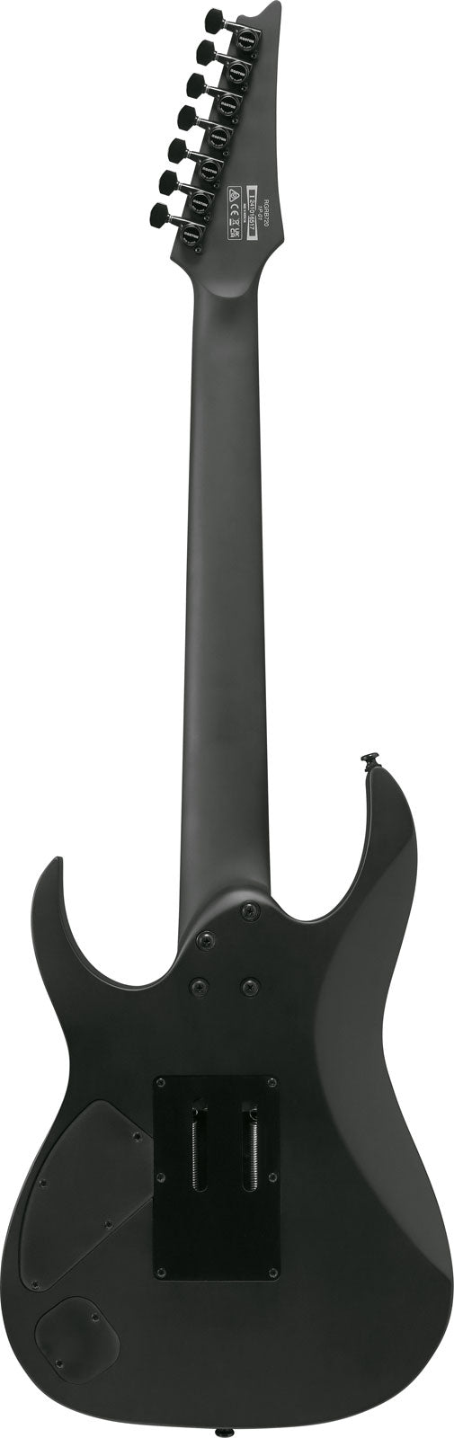 RGRB720-BKF Black Flat Iron Label