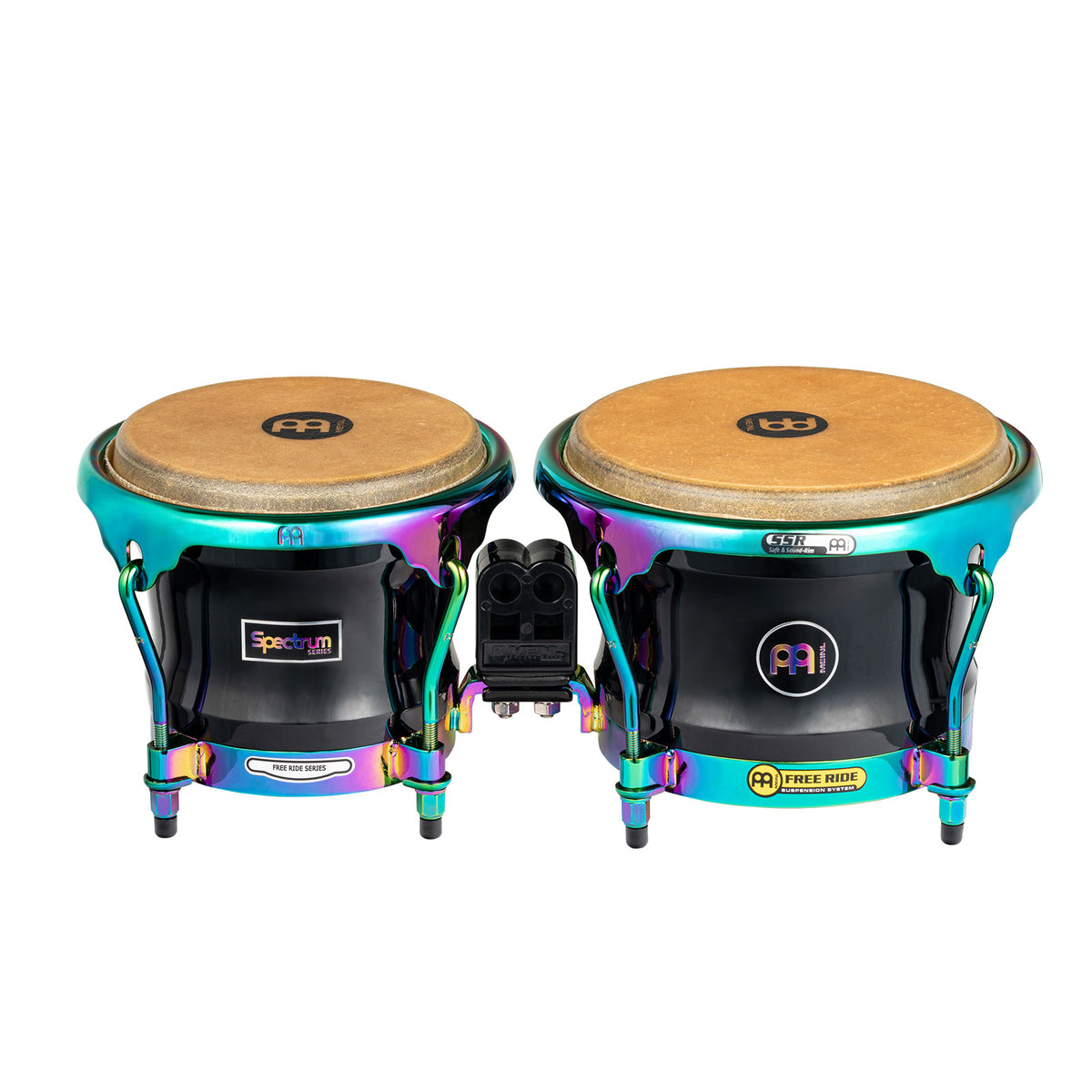 Marathon Spectrum Series Bongo 7" Macho & 8 1/2" Hembra - Phantom Black