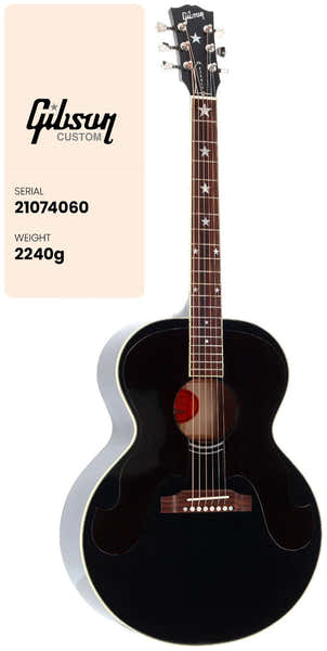 J-180 Signature Everly Brothers Ebony CS