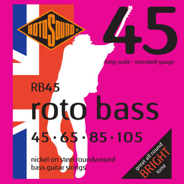 Roto Bass RB45 Nickel unsilked 45105