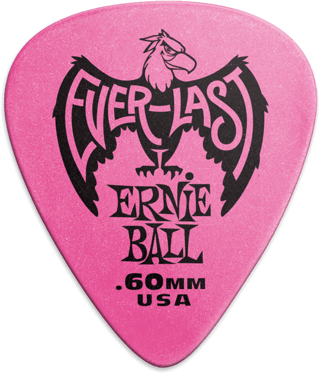 EVERLAST PICKS 12-PACK PINK .6MM