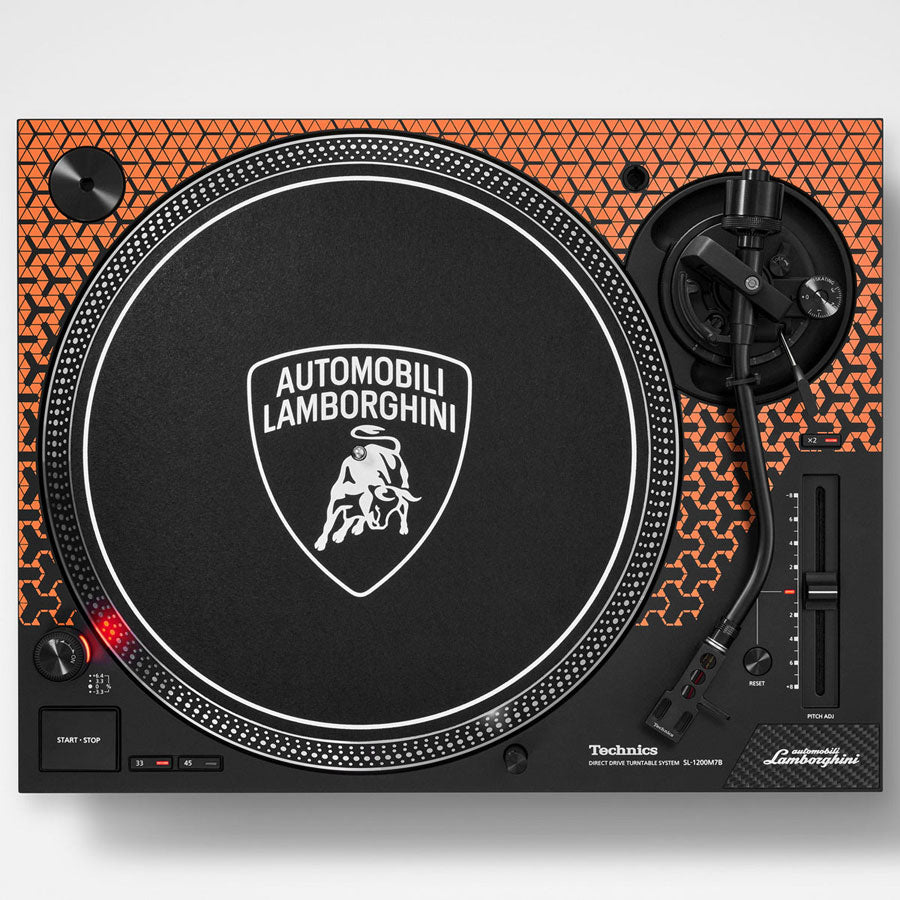 SL-1200M7PED Orange Edition Lamborghini
