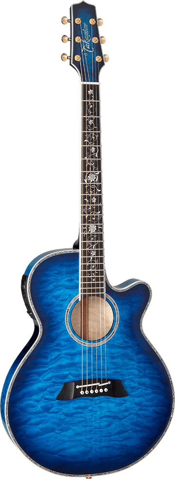 Japan Thin Line Series Tsp100 Fx Cutaway Quilt Dark Blue Sunburst