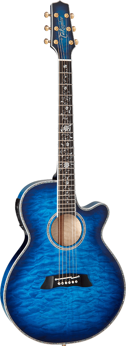 Japan Thin Line Series Tsp100 Fx Cutaway Quilt Dark Blue Sunburst