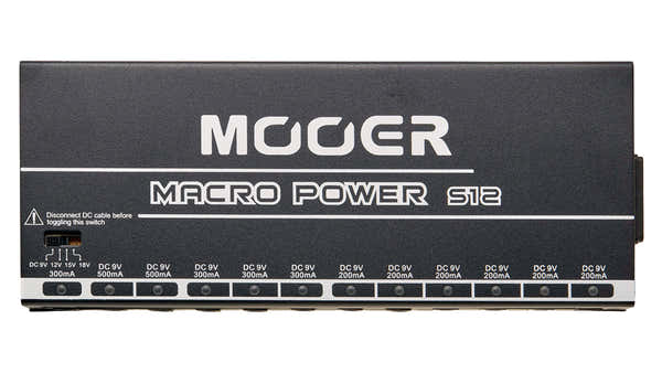 MACRO POWER S12 POWER SUPPLY 9-12-15-18V