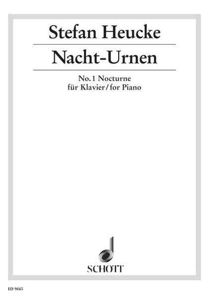 Schott Heucke Stefan - NIGHT-urns Op. 32 - Piano