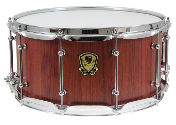 AM-W7014BSH - STAVE BUBINGA 14" X 7" SNARE DRUM