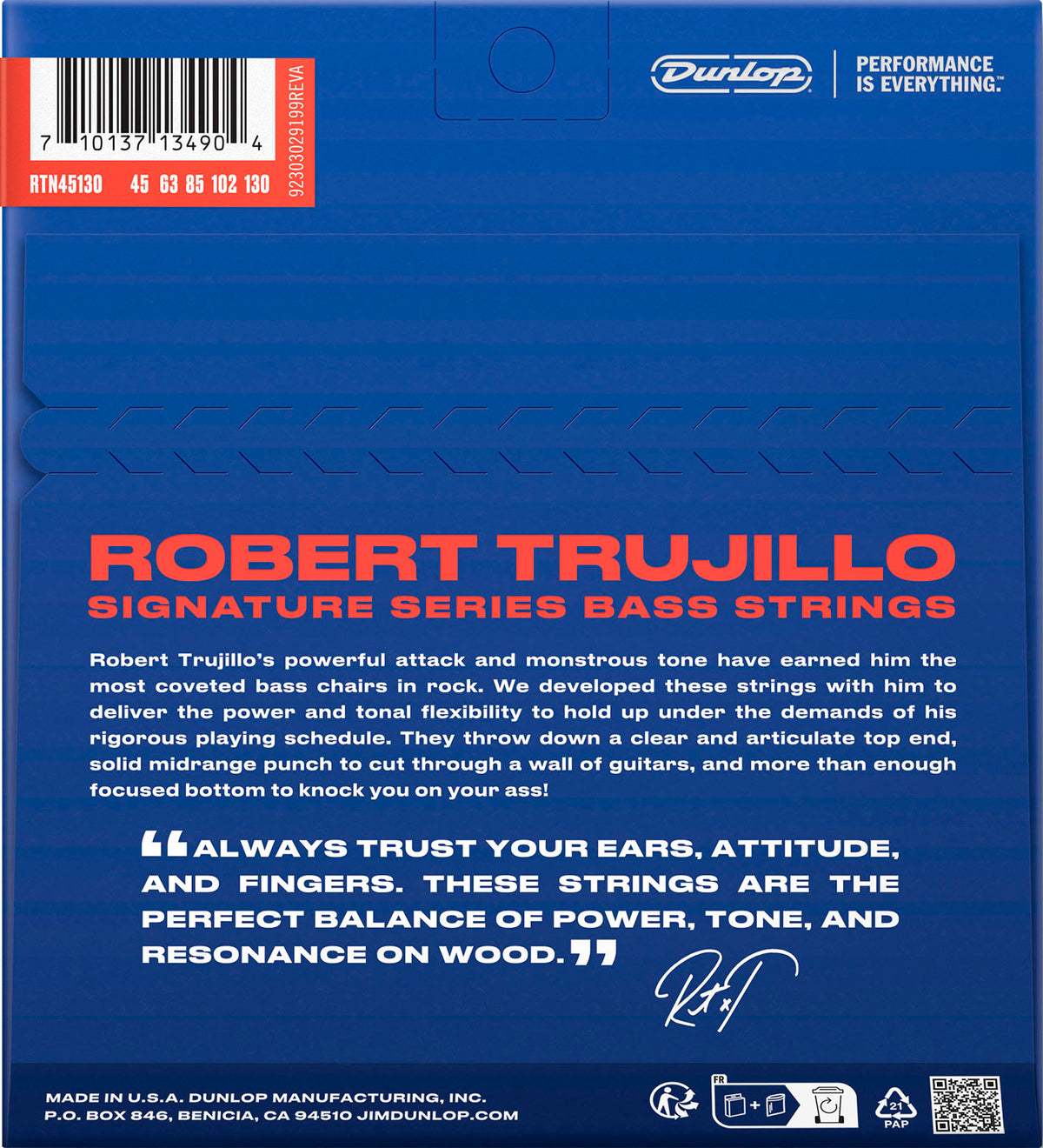 Robert Trujillo Signature 5 Nickel 45-130