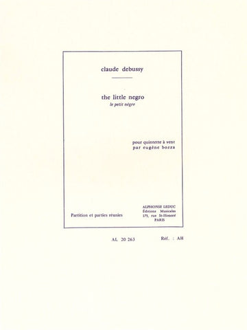 Le Petit Nègre
