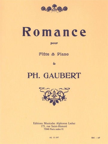 Romance pour flûte et piano