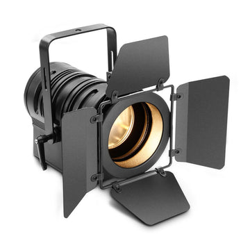 TS 40 WW - THEATER SPOTLIGHT WITH CONVEX CONVEX LENS AND 40 W WARM WHITE LED BLACK HOUSING