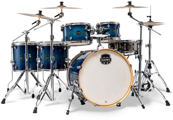 armory studioease 6 drum shells blue wave