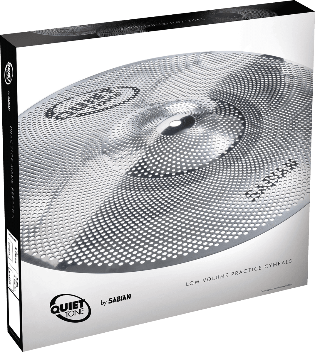 QTPC502 - QUIET TONE SILENT CYMBALS SET 13 - 14 - 18"