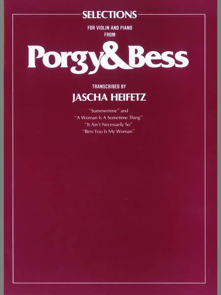 Faber Music Gershwin G - Porgy & Bess Selections - Violin And Piano