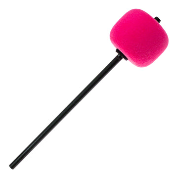 206CKPk Bass Drum Pedal Beater Felt Pink Shaft Black