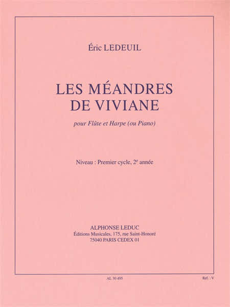 Ledeuil Eric - Les Meandres De Viviane - Flute & Piano
