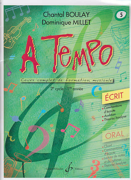 A Tempo : Écrit Vol.5 - Boulay, Millet