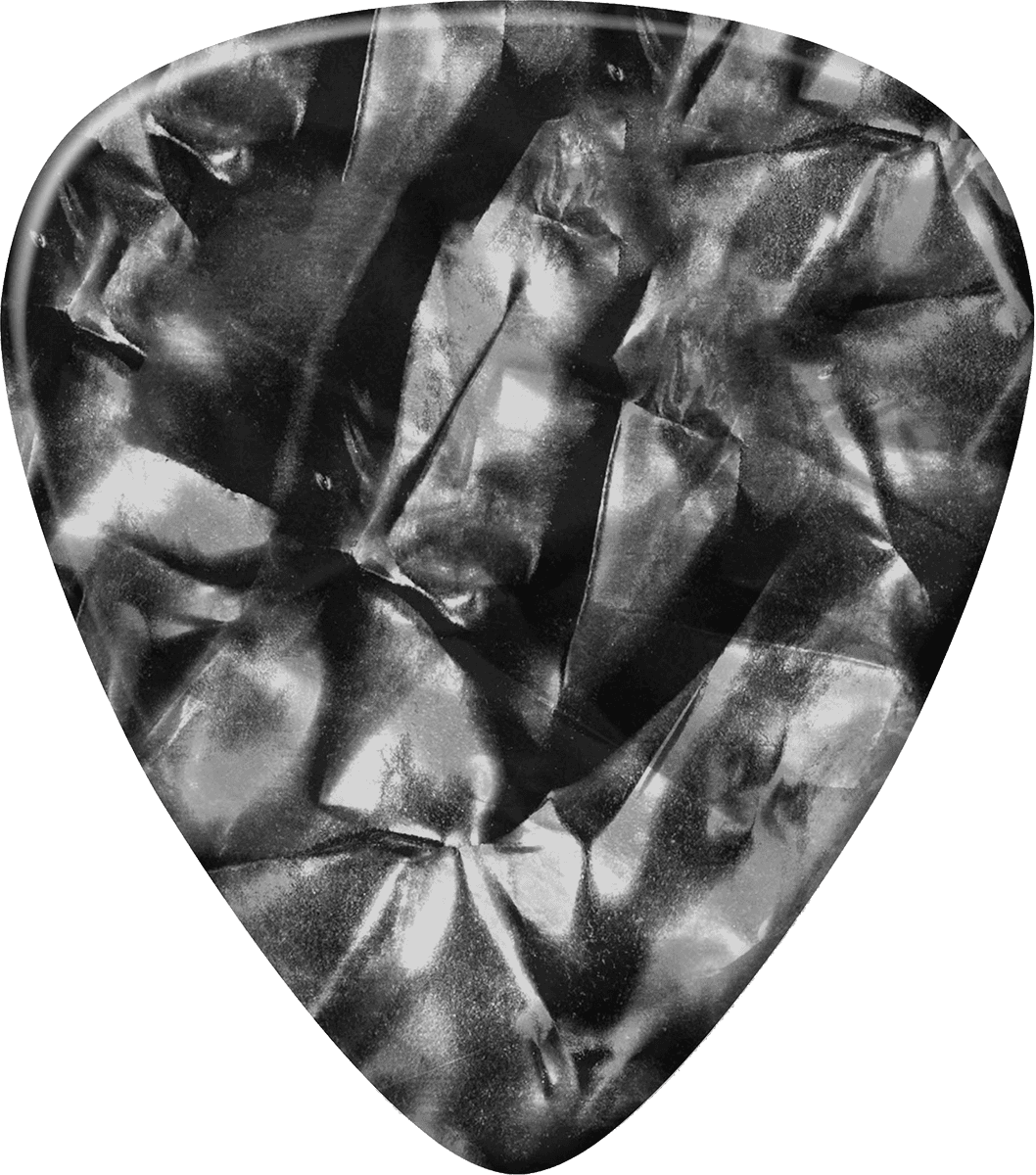 12 x Extra Heavy Genuine Celluloid Perloid Black