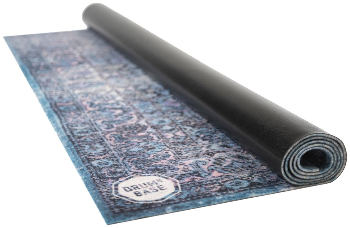 RWP185-TRQ - Pro X-Heavy 7kg Road Worn Turquoise Persian - Drum Mat 1.85 x 1.60m