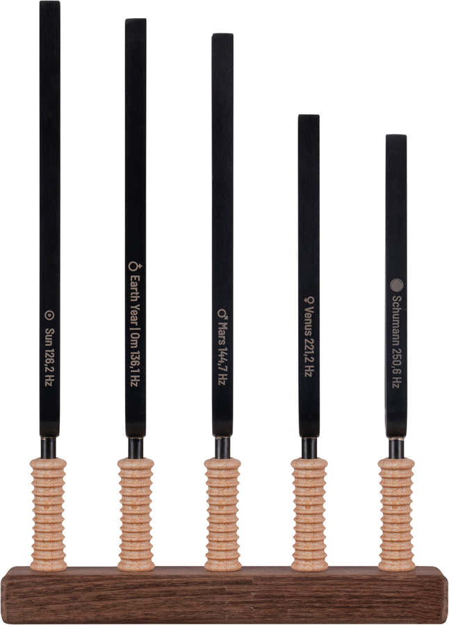 STF-PL5 Set of 5 tuning forks tuned to the Planetary Essential scale