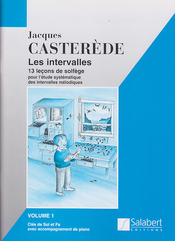 Salert Casterede Les Intervalles Vol.1 2 Clés Avec Piano