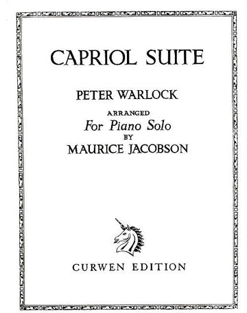 J. Curwen and Sons - Capriol Suite