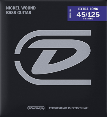 DBN45125XL Nickel Wound Extra Long Scale 5C 45-125