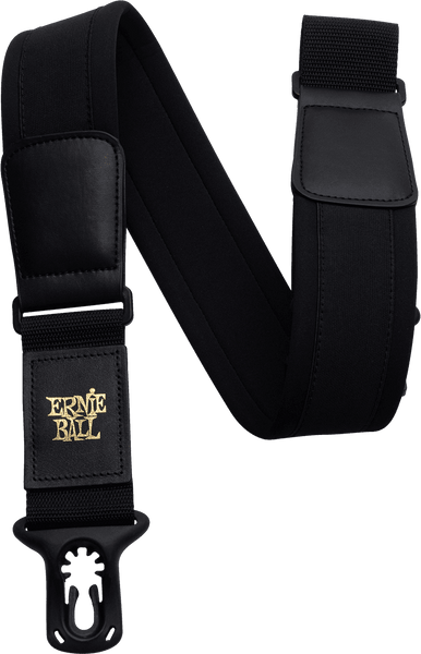 Ernie Ball POLYLOCK NEOPRENE STRAP BLACK