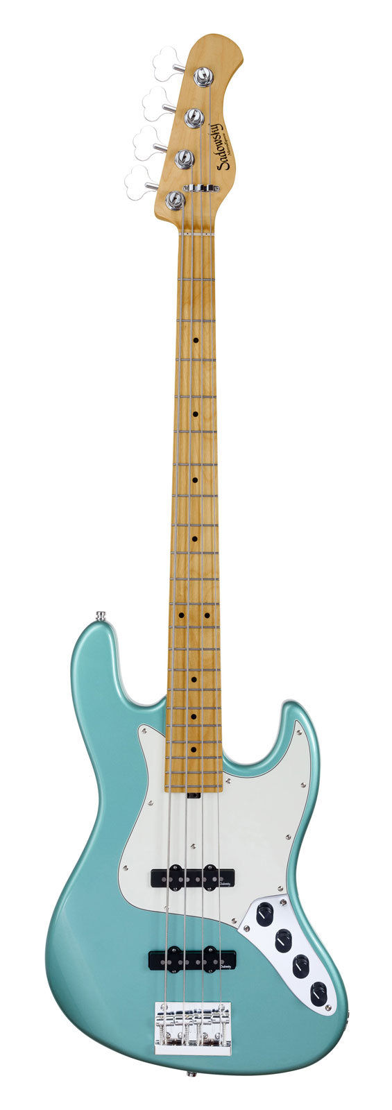 Metroexpress 21 Standard Jj 4 String - Sage Grn Metallic,Maple