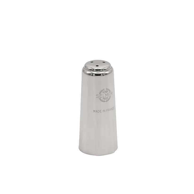 Mouthpiece Cap Soprano Saxophone Silver-Plated (Ebonite Mouthpiece)