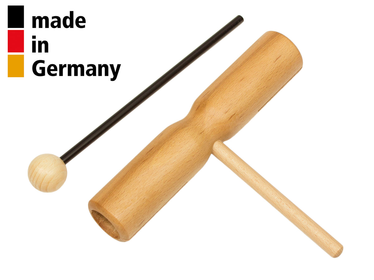 Tone Block Beech 2 Tones With Handle + Beater - 3+