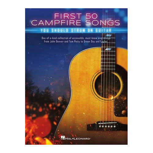 Hal Leonard First 50 Campfire Songs You Should Strum on Guitar