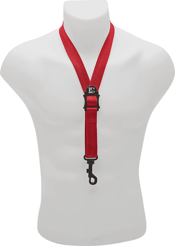 S39SH - STANDARD RED STRAP (SNAP HOOK)