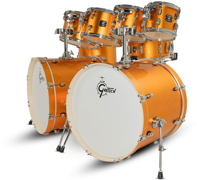 Drum Set Energy Orange Sparkle