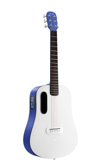 Lava Me Play 36'' Deep Blue-Frost White - With Lite Bag