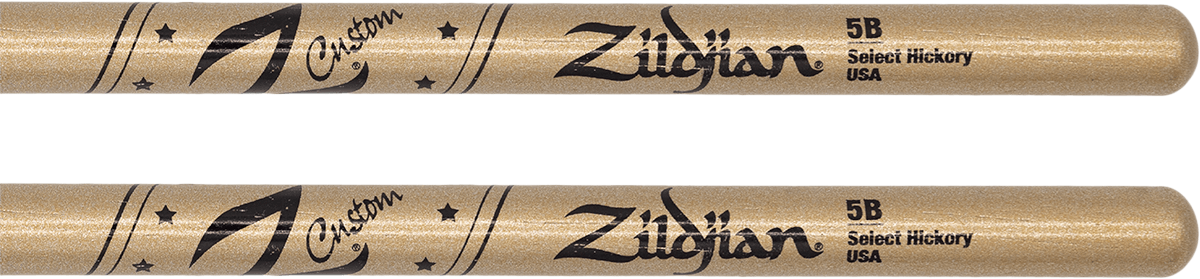 DRUMSTICKS Z-CUSTOM 5B GOLD CHROMA