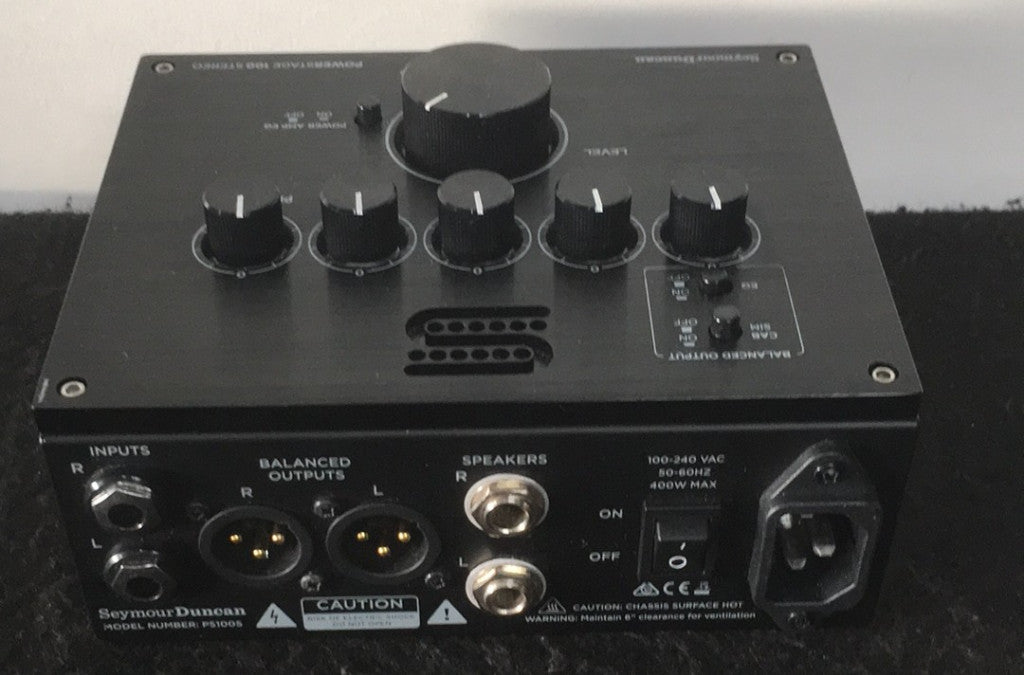 PowerStage 100 Stereo Black - B Stock