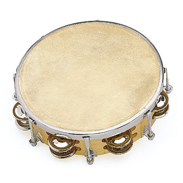 Tambourine Natural Skin 20 CM + Jingles