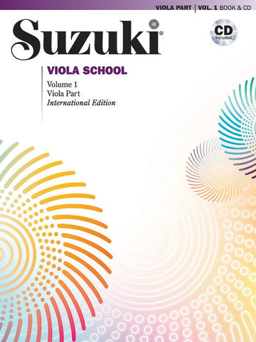 Suzuki Viola School Vol.1 + CD Rev. Edition - Alto