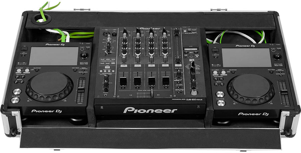 Case for Control Room 10 / 12'' XDJ700 and DJM750 Silver