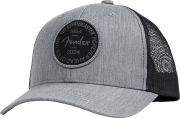 Stratocaster 70th Anniversary Badge Hat Gray Heather One Size