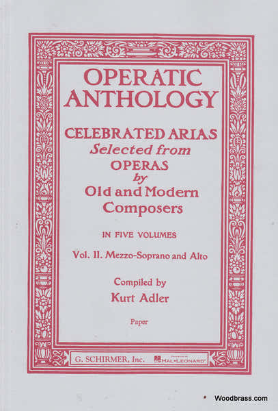 Operatic Anthology Vol. 2 - MEZZO-soprano et Piano