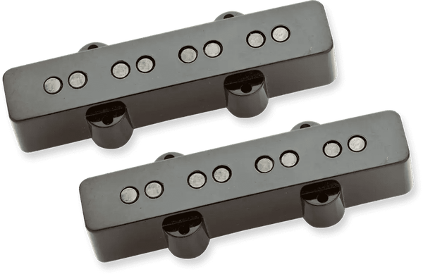 Seymour Duncan Jazz Bass Antiquity Black Covers Set