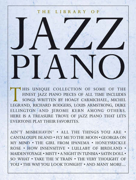 The Library Of Jazz Piano