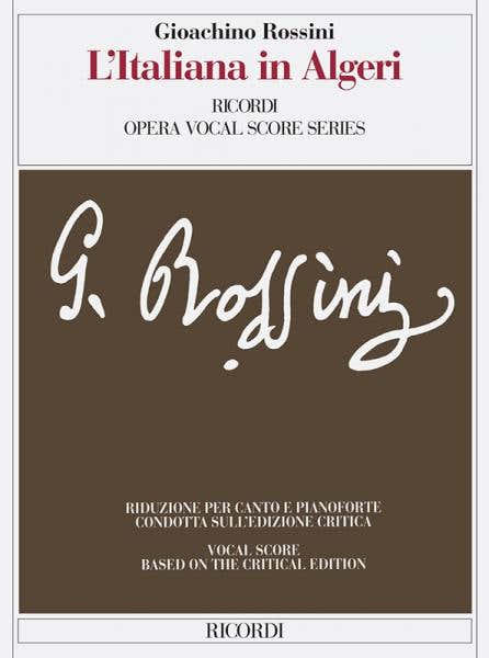 Ricordi ROSSINI G. - ITALIANA IN ALGERI - CHANT ET PIANO