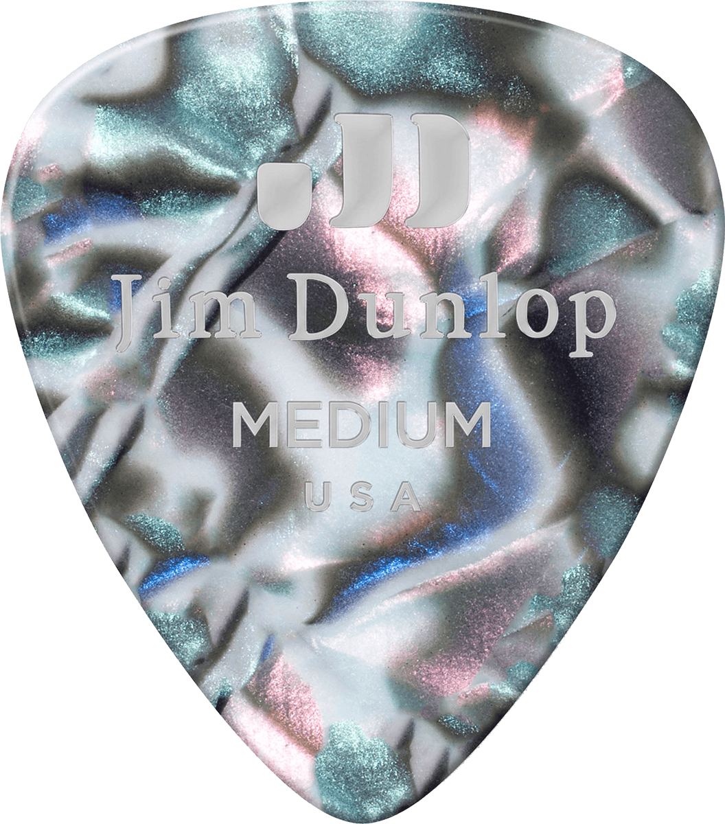 12 x Medium Celluloid Abalone