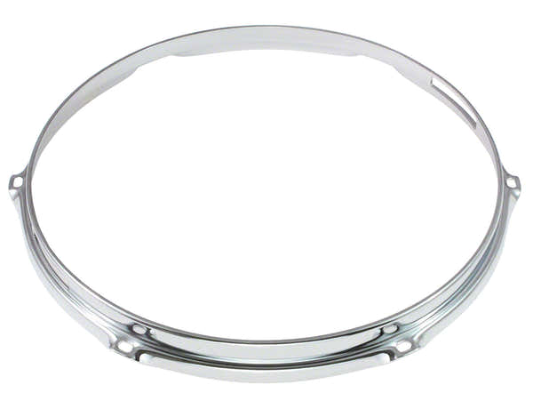 HS23-12-6S - 12" 6 HOLES SNARE SIDE 2.3MM S-STYLE TRIPLE FLANGE DRUM HOOP