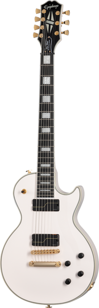 Epiphone Les Paul Custom Origines 7 Signature Matt Heafy Bone White Ibg